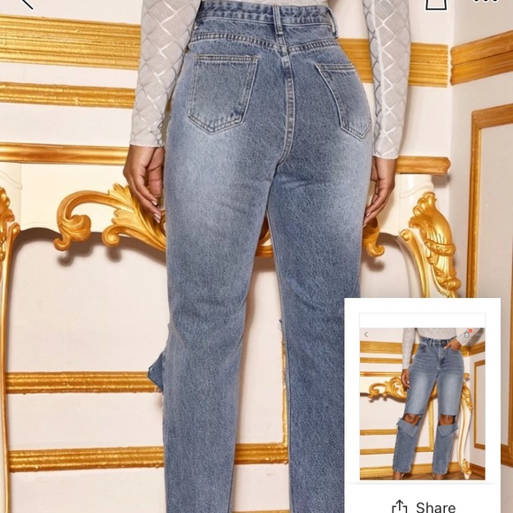 Shein ripped jeans - Picture 2 of 5